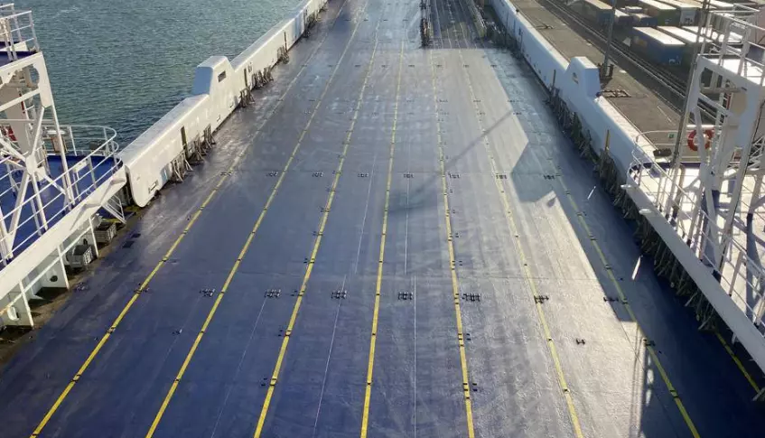 Image of exterior deck