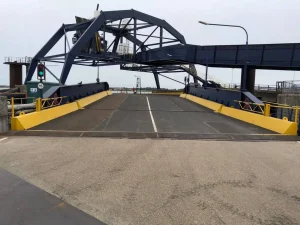 Harwich port whole span entrance