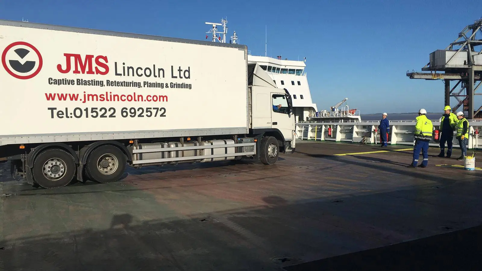 JMS-lorry-on-ship-deck-project